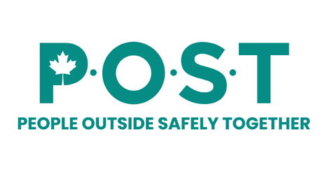 POSP, People outside safely together logo