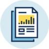 reporting analytics icon